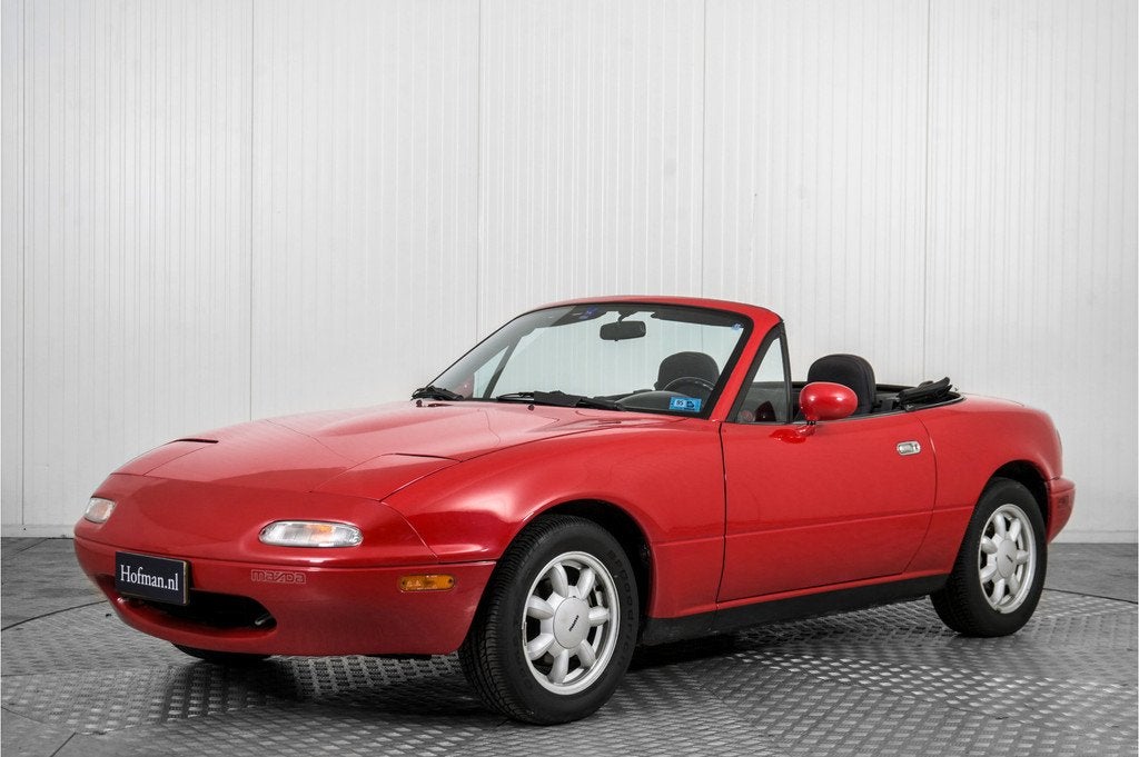 Mazda MX-5 Miata 1.6i-16V Uniek, 61000 miles. (bj 1992), Auto's, Mazda, Bedrijf, Te koop, MX-5, Centrale vergrendeling, Elektrische ramen