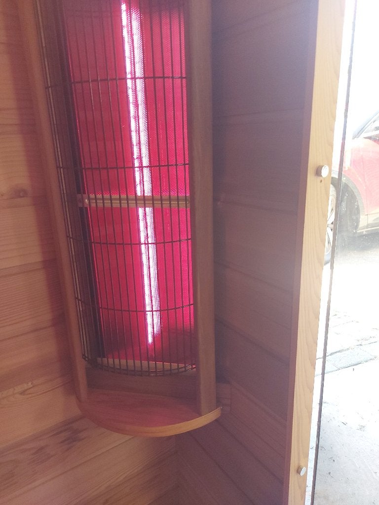 Infrarood sauna - Zo goed als nieuw, Sport en Fitness, Sauna, Ophalen, Zo goed als nieuw, Infrarood, Complete sauna