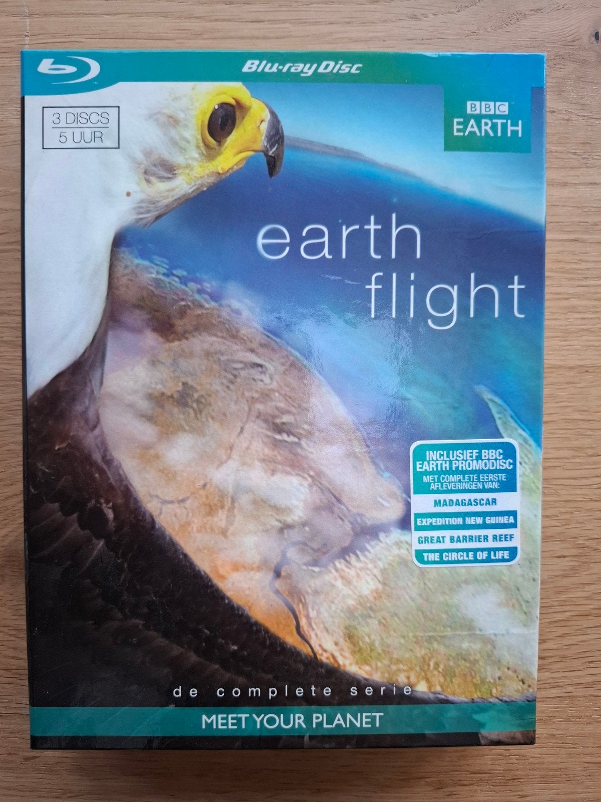 Earth flight, Cd's en Dvd's, Blu-ray, Ophalen of Verzenden, Zo goed als nieuw, Documentaire en Educatief