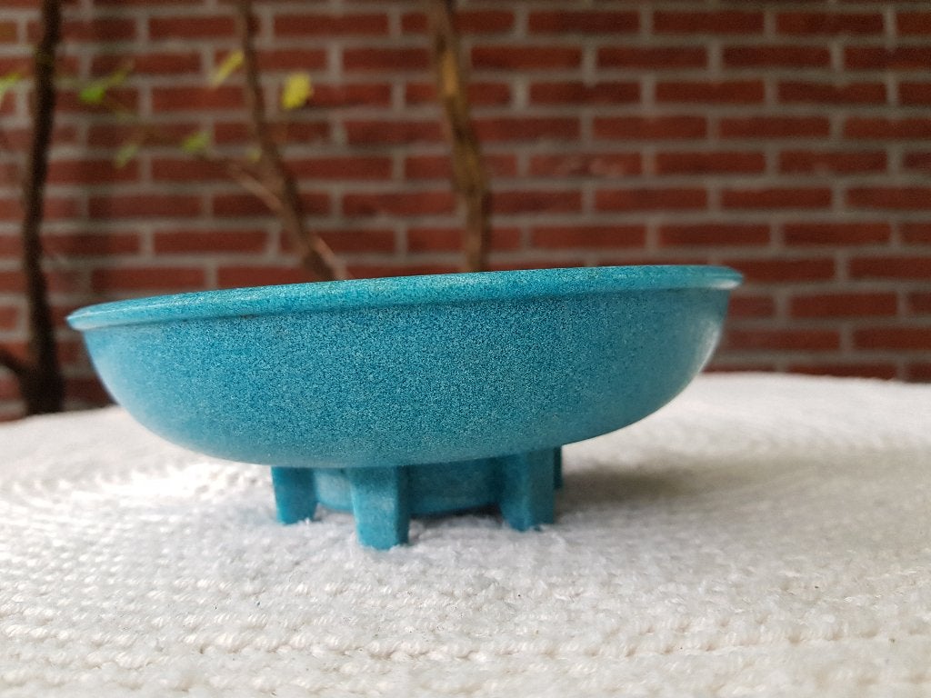A.D. Copier – Turquoise Graniver Cactusschaal KO 515, Antiek en Kunst, Verzenden
