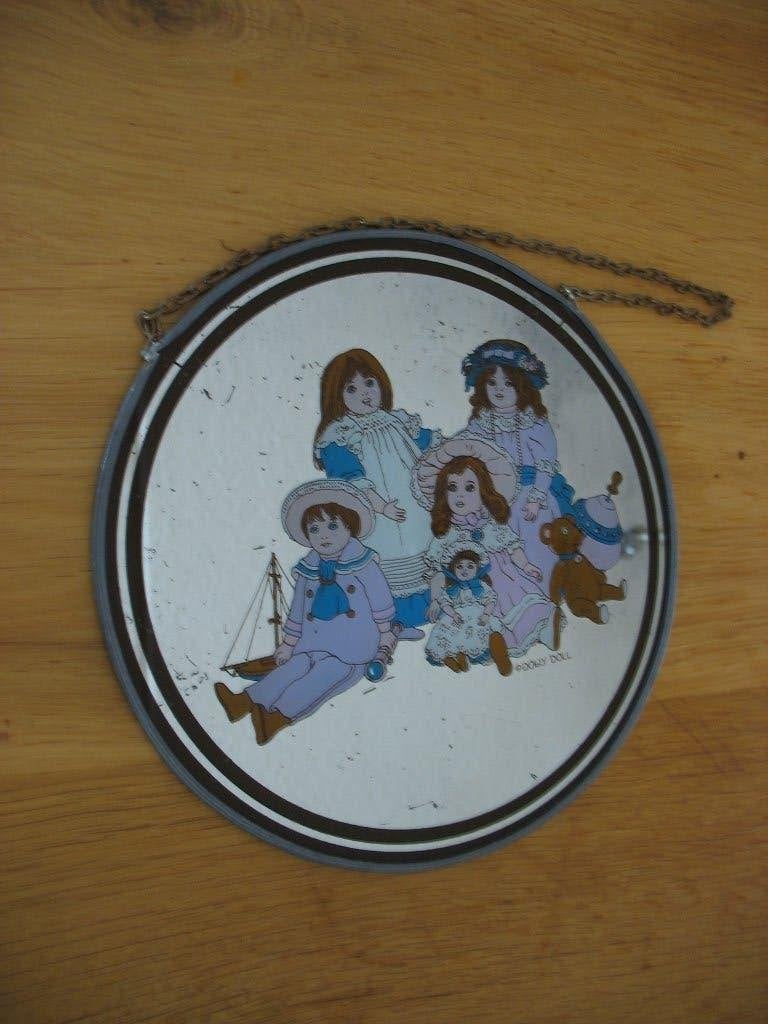 Sara Kay Dolly Doll Spiegeltje+Kettinkje ( Nr. 1 ) Vintage, Verzamelen, Ophalen of Verzenden, Gebruikt