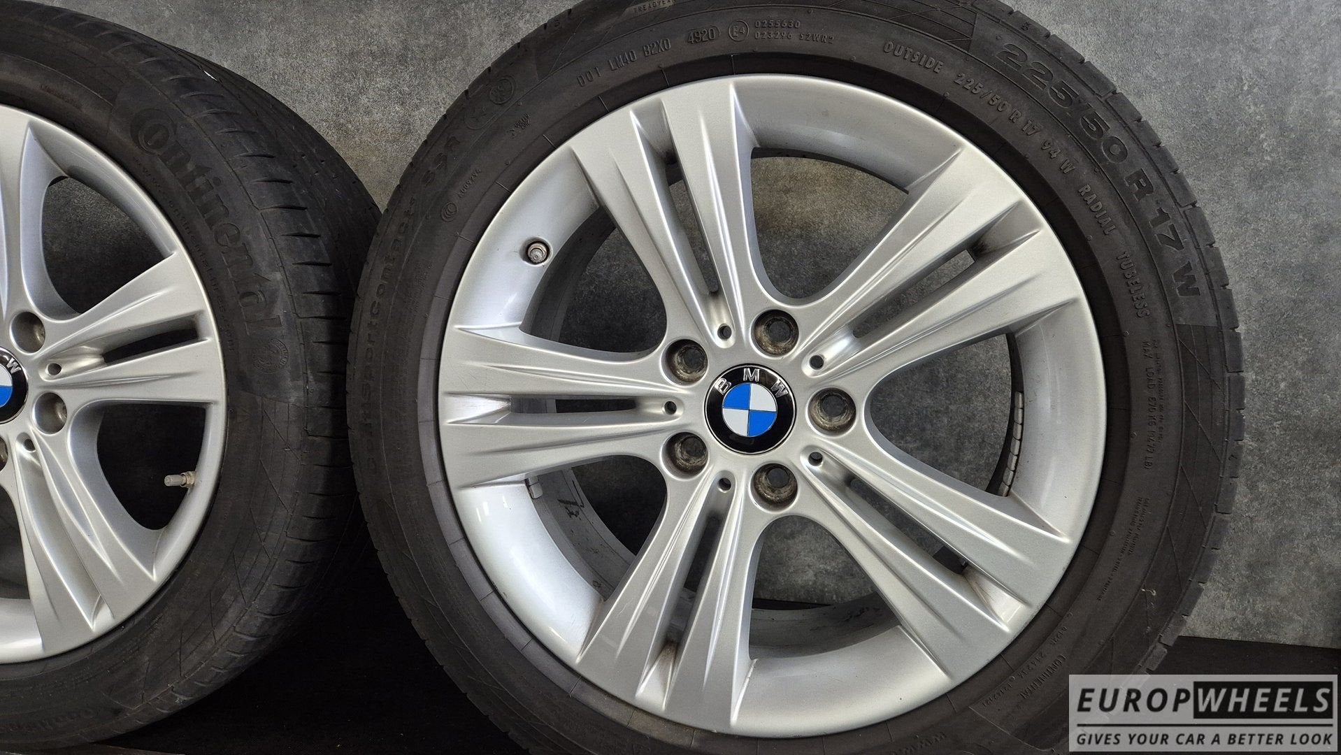 17 Inch BMW Velgen 3 Serie F30 F31 4 Serie F32 F33 F36 392, Gebruikt, -, -, Banden en Velgen