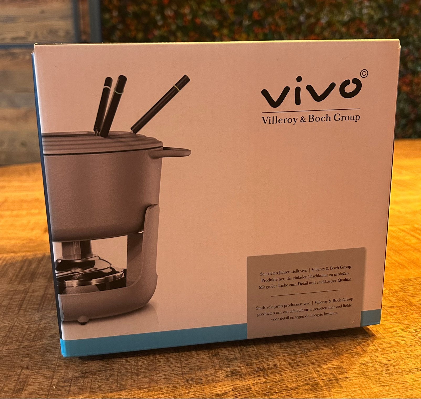 Vivo fondueset gietijzer 18cm, Ophalen of Verzenden, Nieuw, Fondueset