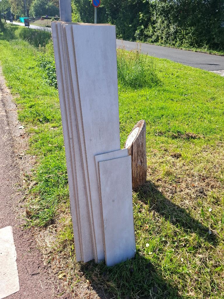 Klik-laminaat restant,  gratis!, Ophalen, Kunststof, 50 tot 150 cm, Nieuw