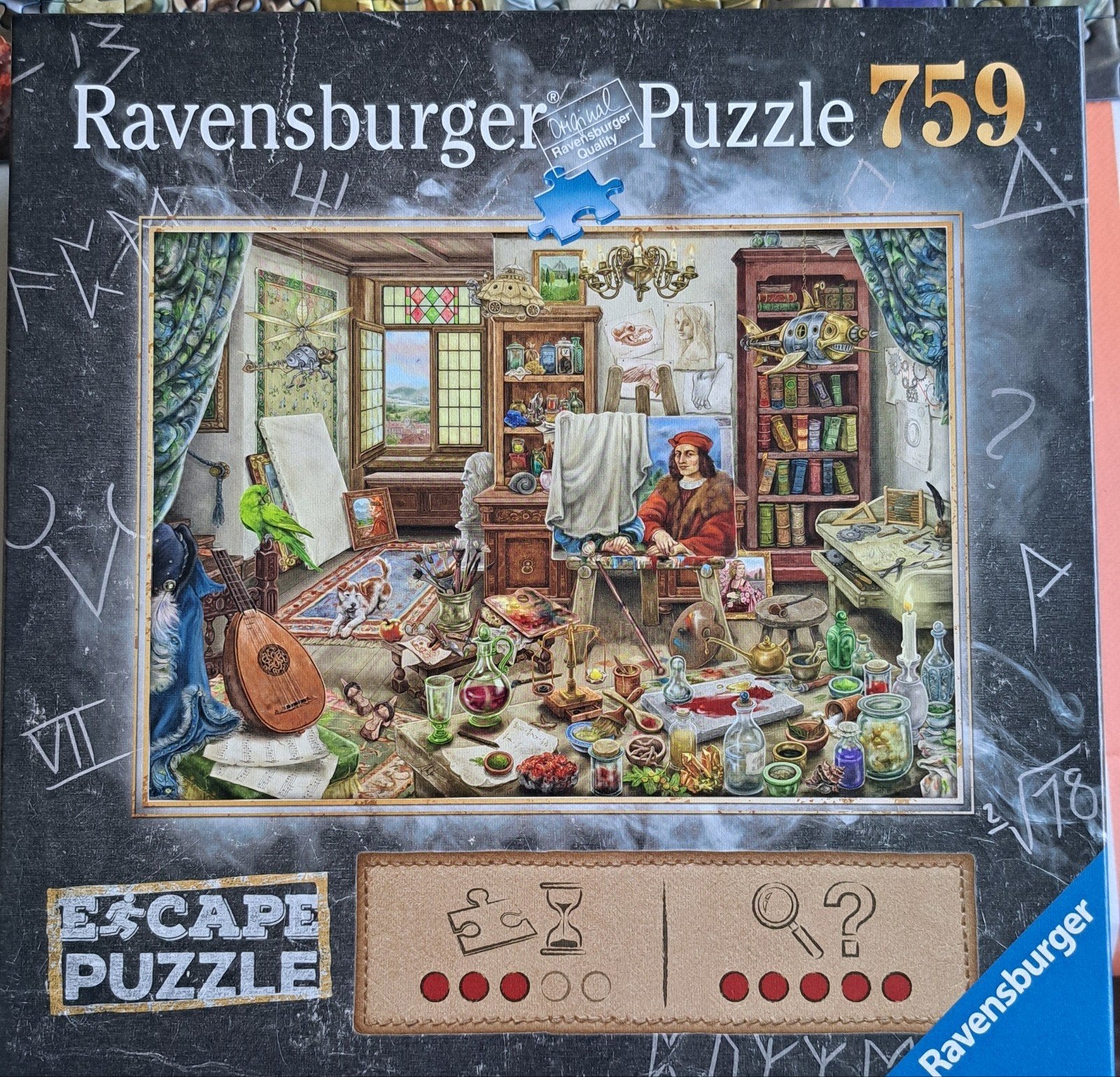 Ravensburger Escape Puzzel, Ophalen, 500 t/m 1500 stukjes, Zo goed als nieuw
