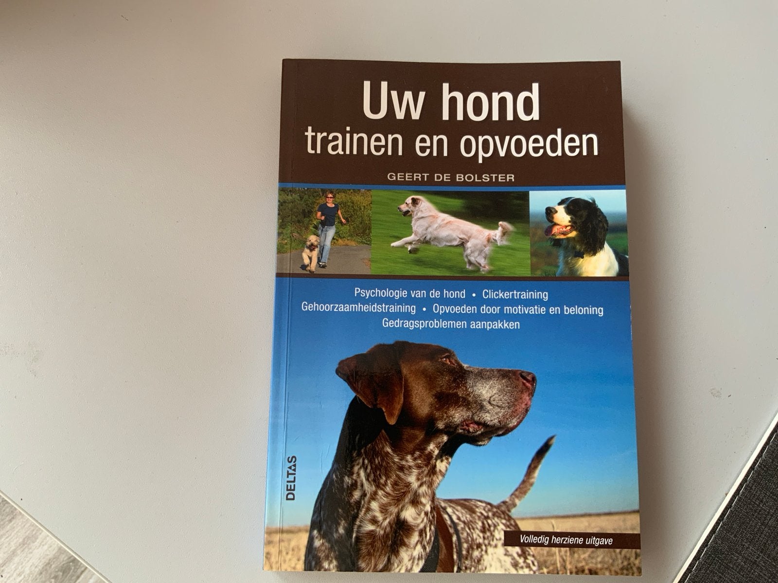 Uw hond trainen en opvoeden - Geert de Bolster, Ophalen of Verzenden, Gelezen, Honden