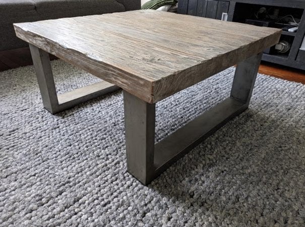 Moderne salontafel, Ophalen, 50 tot 100 cm, Vierkant, 50 tot 100 cm