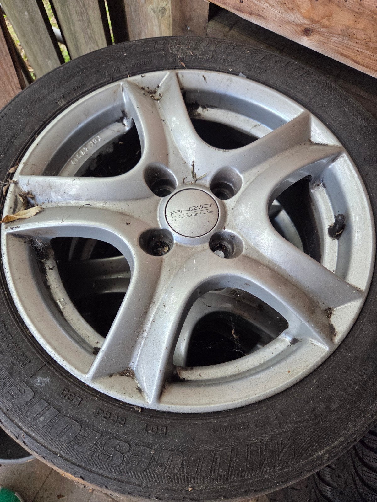 15 inch 4x100 anzio velgen, Auto diversen, Ophalen of Verzenden