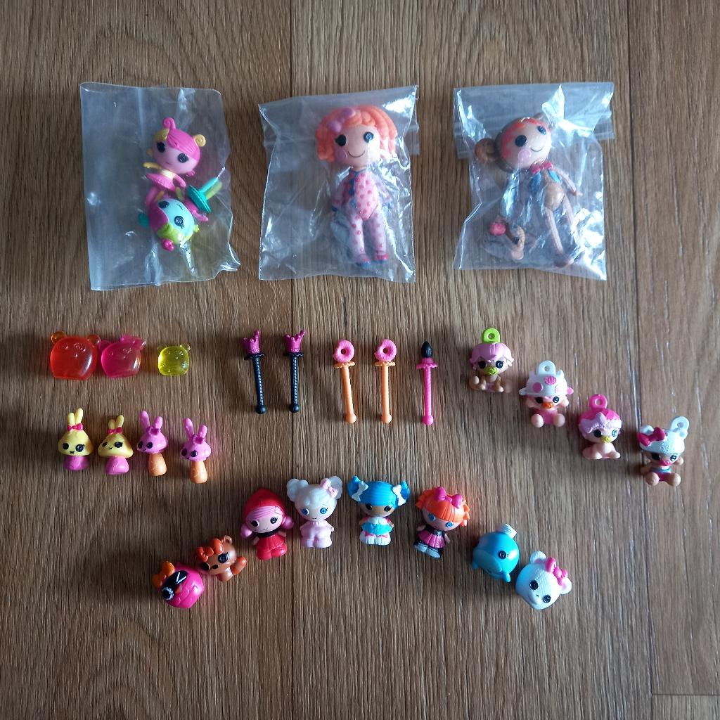 Lalaloopsy poppetjes-hangertje-skralen, Kinderen en Baby's, Speelgoed | Poppen, Zo goed als nieuw, Overige typen, Ophalen of Verzenden