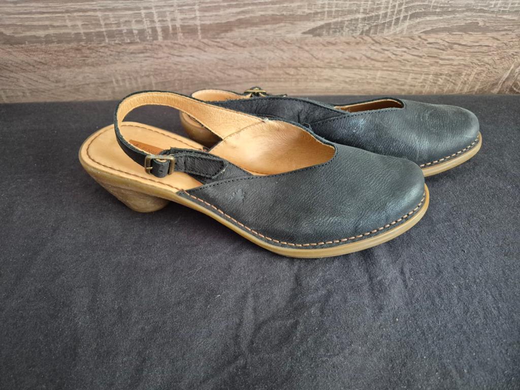 Schoenen 9 van 13, slingbacks El Naturalista , maat 42, Zwart, Overige typen, Nieuw, El Naturalista