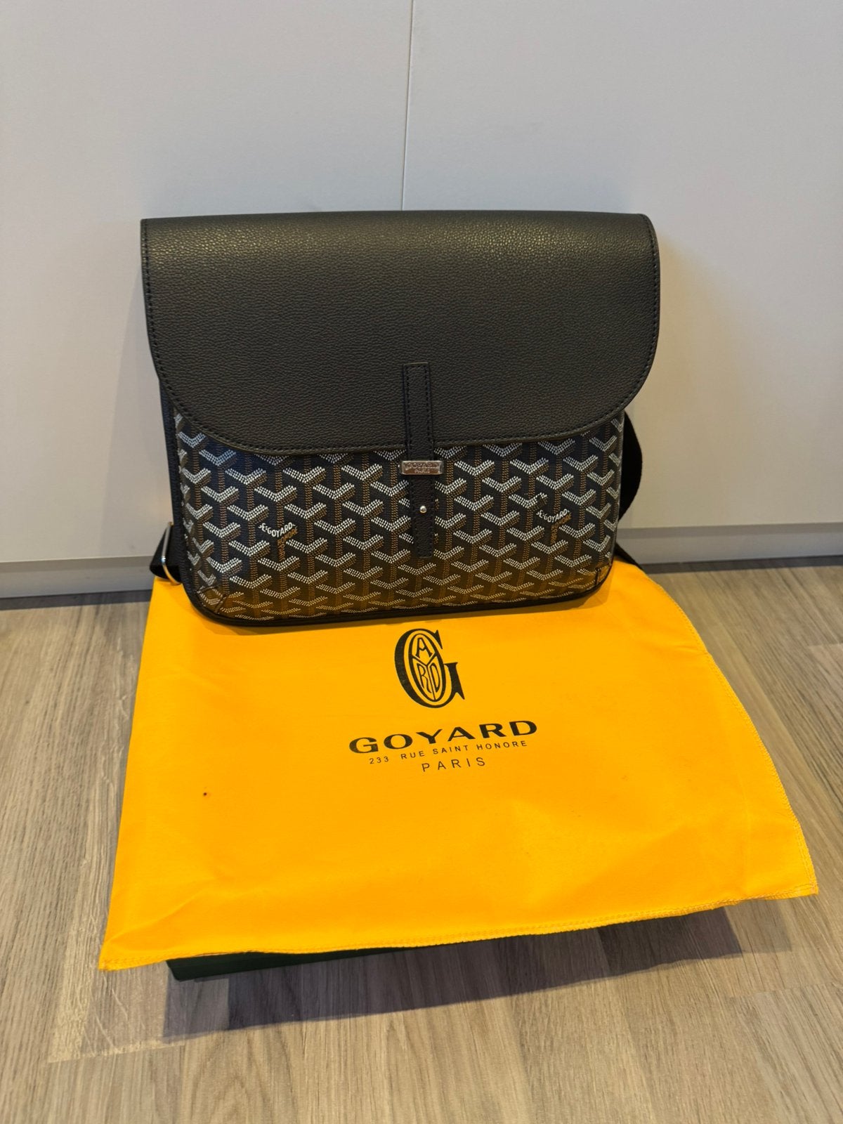 Goyard Coursier Messenger Bag, Verzenden, Nieuw, Zwart