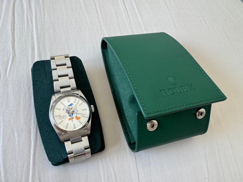 Rolex airking donald duck 6426 Air-King staal, Ophalen, Staal, Overige merken, 1960 of later