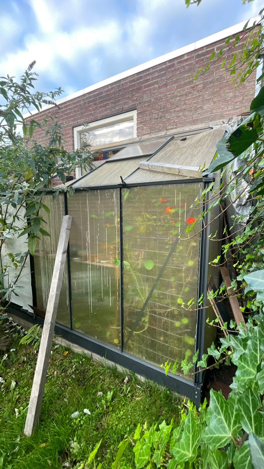 Muurkas frame antraciet kleur, Ophalen, Muurkas, Aluminium, Polycarbonaat