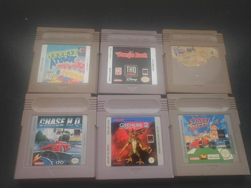 Zes Nintendo Game Boy Spellen Tetris Attack Gremlins 2, Spelcomputers en Games, Games | Nintendo Game Boy, Puzzel en Educatief