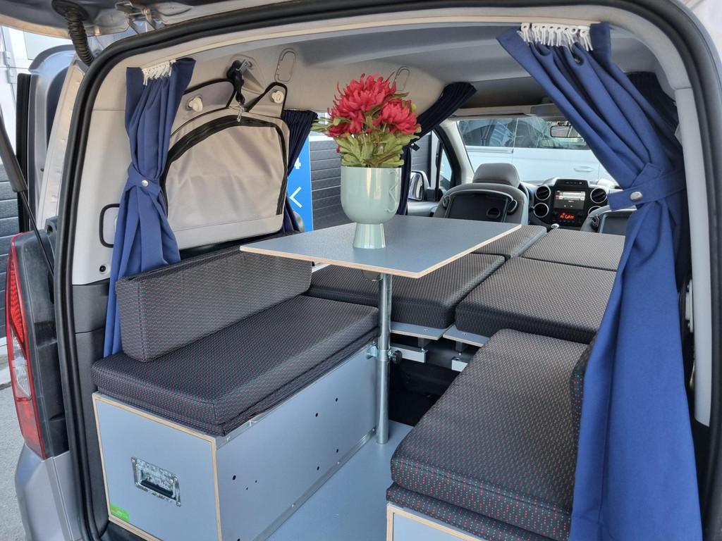 Citroen Berlingo 1.2 PureTech XTR MINICAMPER, Caravans en Kamperen, Campers, Overige merken, Info@citroen.nl, Tot en met 2, Treinzit