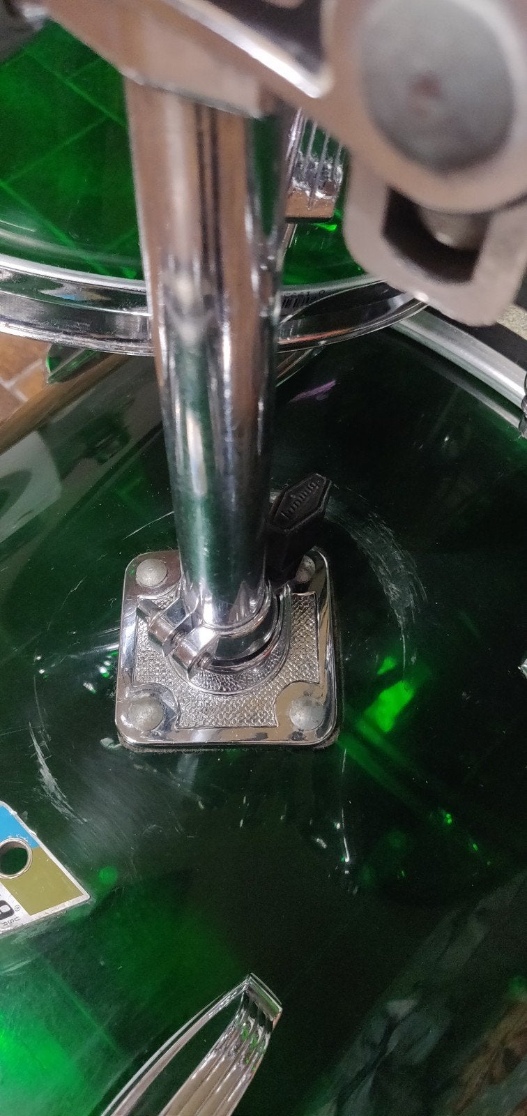 Foto 11 van Vintage Ludwig Green Vistalite 1976