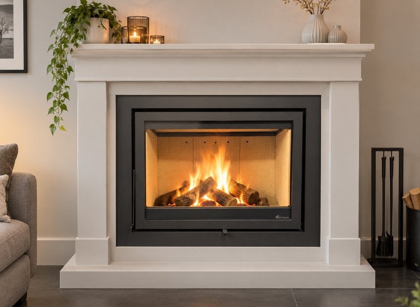 Dik Geurts instyle front, Huis en Inrichting, Ophalen, Gebruikt, Inbouwhaard, Houthaard