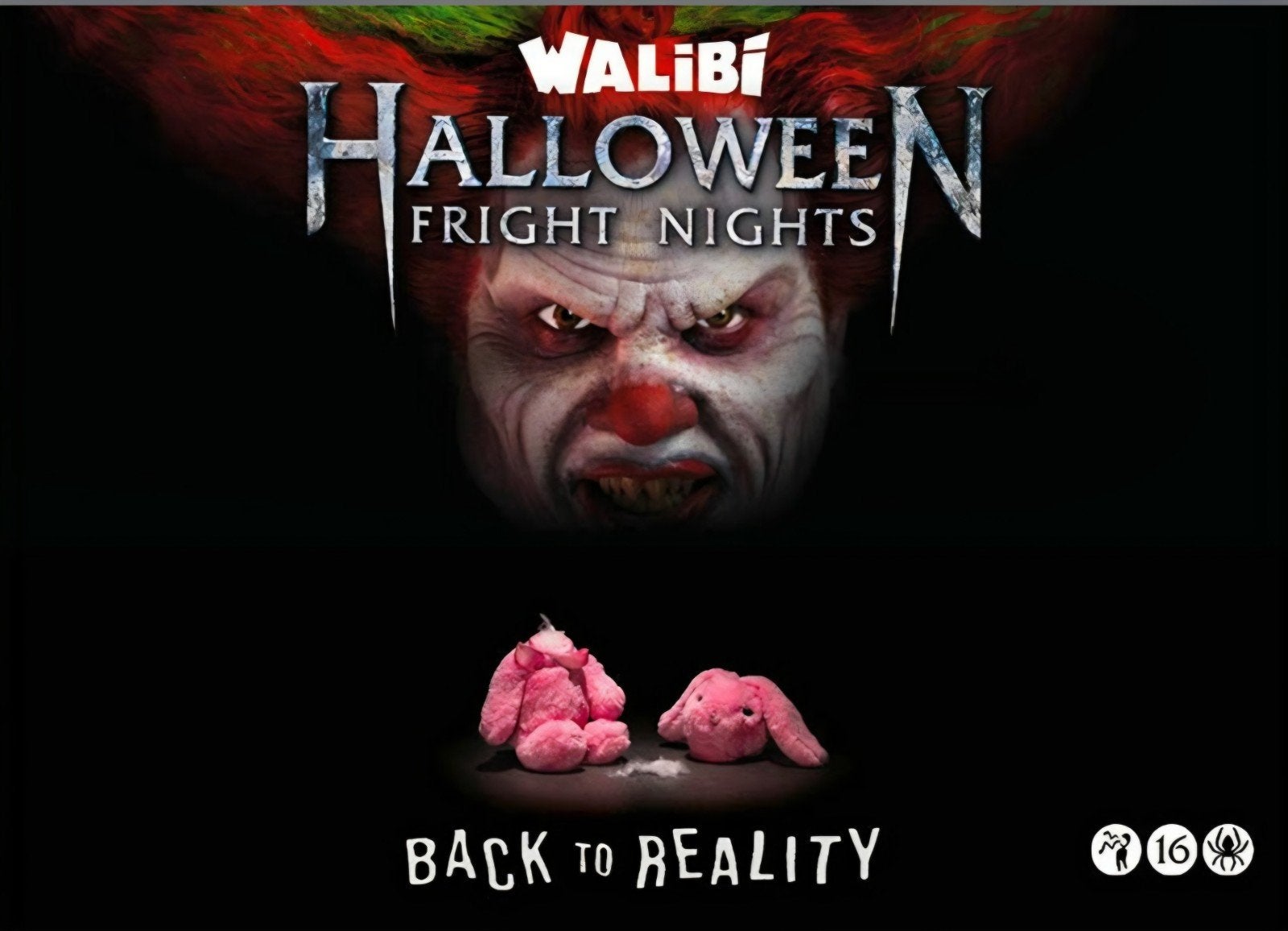 2 kaartjes walibi fright night voor zondag 25 oktober, Tickets en Kaartjes, Twee personen