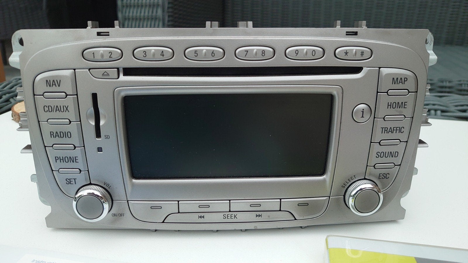 Ford Travelpilot FX Radio CD Navigatie - Plug & Play, Ophalen of Verzenden, Zo goed als nieuw