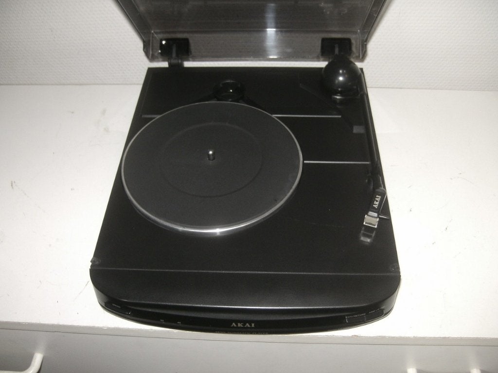 Akai mini platenspeler type AP590, Audio, Tv en Foto, Platenspelers, Ophalen, Platenspeler, Akai