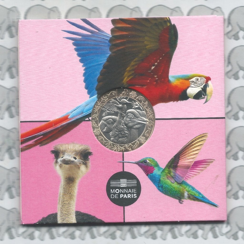 Frankrijk 5 euro 2026 "Exotische vogels", Ophalen of Verzenden, Frankrijk, 5 euro, Losse munt