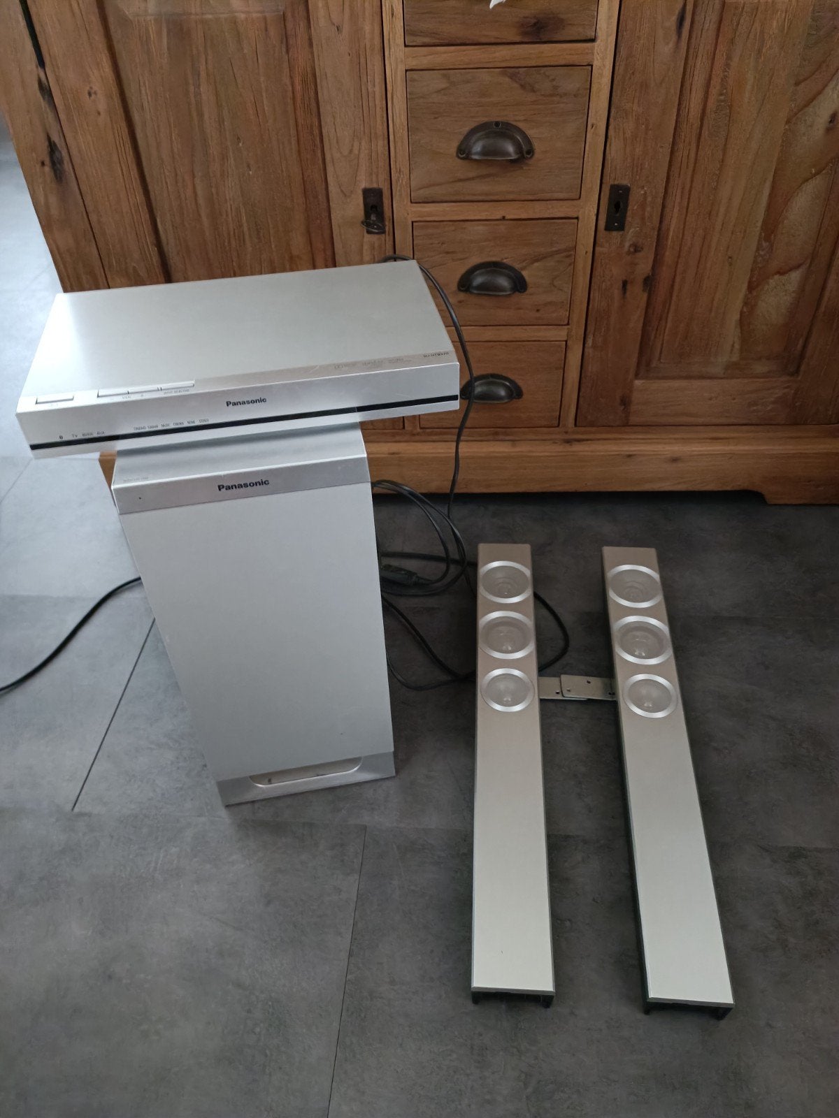 Panasonic Home Cinema Set 2.1 speakers, Ophalen, Gebruikt, Panasonic, 2.1-systeem