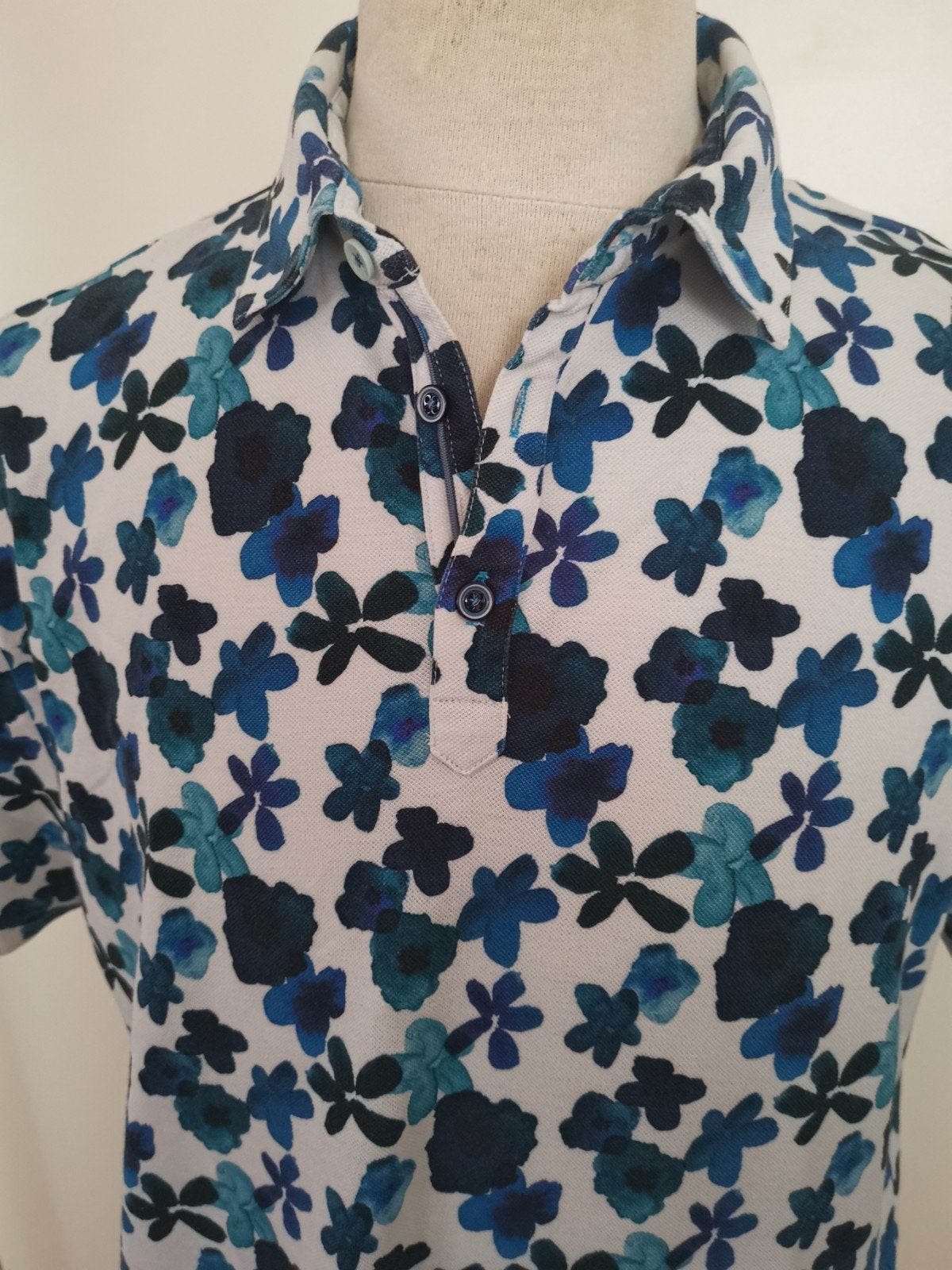 R2 AMSTERDAM poloshirt maat 2XL, Verzenden, Wit, Shirt, Zo goed als nieuw