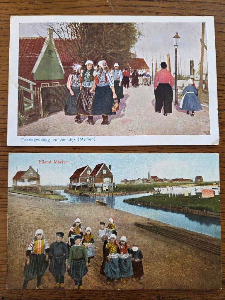 Marken klederdracht, 1921 en 1931, Ophalen of Verzenden, Voor 1920, Klederdracht