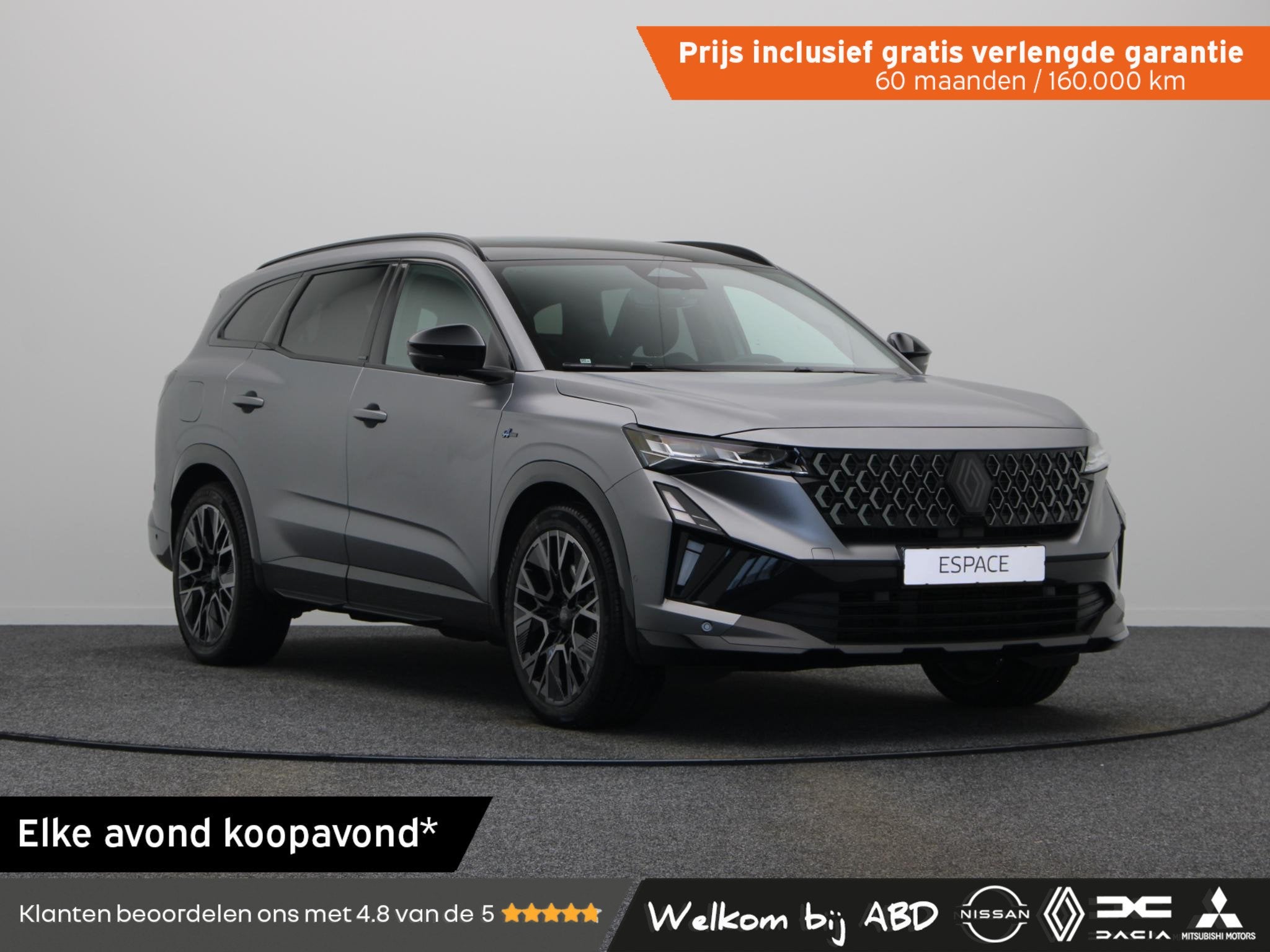 Renault Espace E-Tech full hybrid 200 esprit Alpine 7p. | Fu, Euro 6, 1199 cc, 2 kWh, 7 stoelen