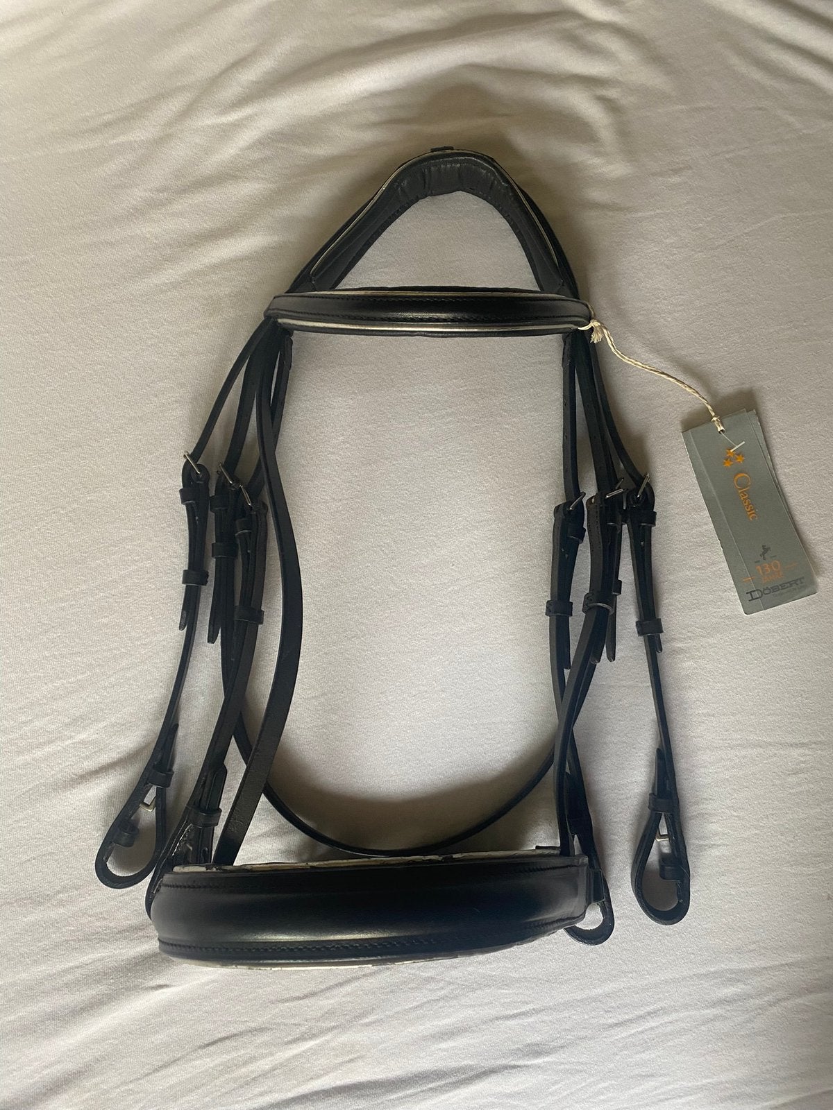 Nieuw Döbert stang en trens classic hoofdstel, maat cob, Ophalen of Verzenden, Nieuw, Hoofdstel, Cob