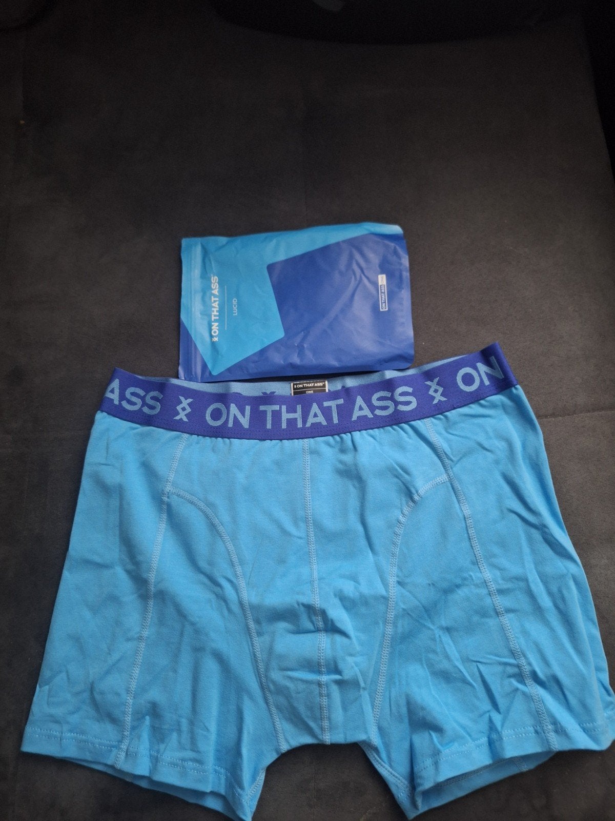Nieuw On That Ass boxershorts - maat L. Gratis verzonden, Kleding | Heren, Ophalen of Verzenden, Blauw, On That Ass, Boxer