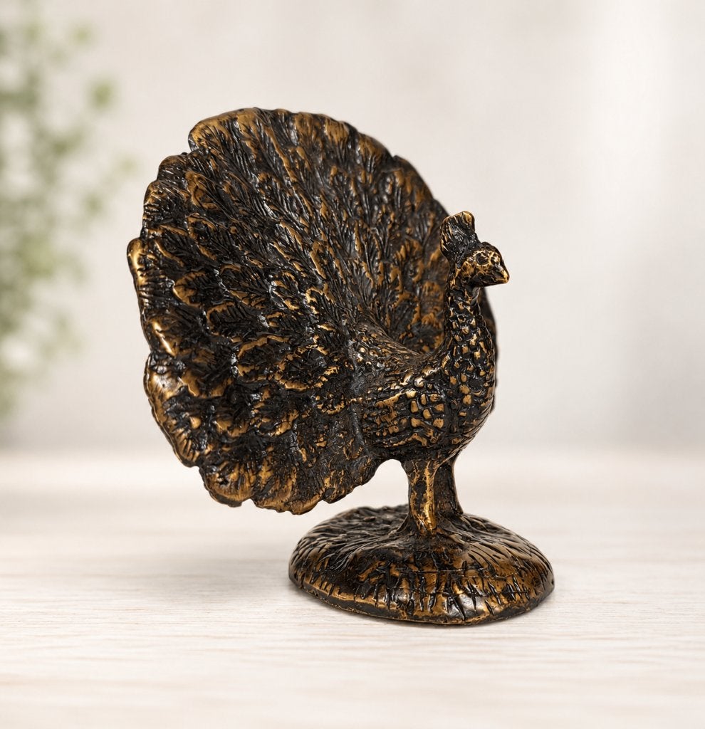 PAUW / bronzen beeld, Verzamelen, Dierenverzamelingen, Nieuw, Beeldje of Figuurtje, Vogel, Ophalen of Verzenden