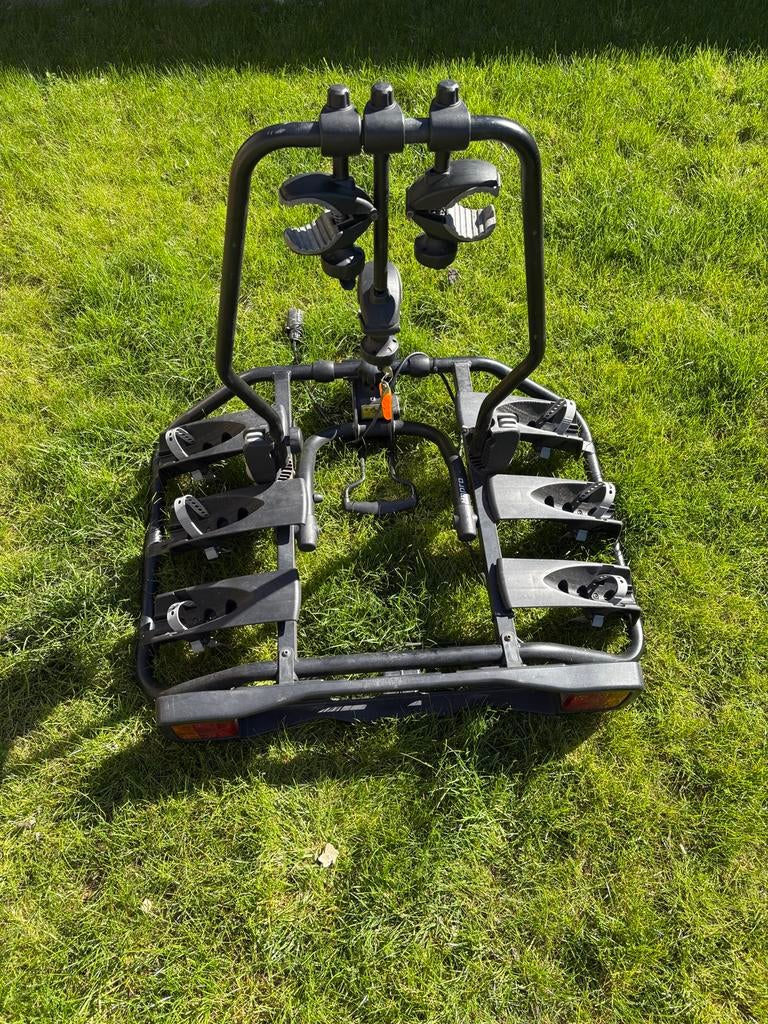 Hapro atlas 3 fietsendrager., Auto diversen, Fietsendragers, Gebruikt, Trekhaakdrager, 3 fietsen of meer, Brede banden, Elektrische fiets
