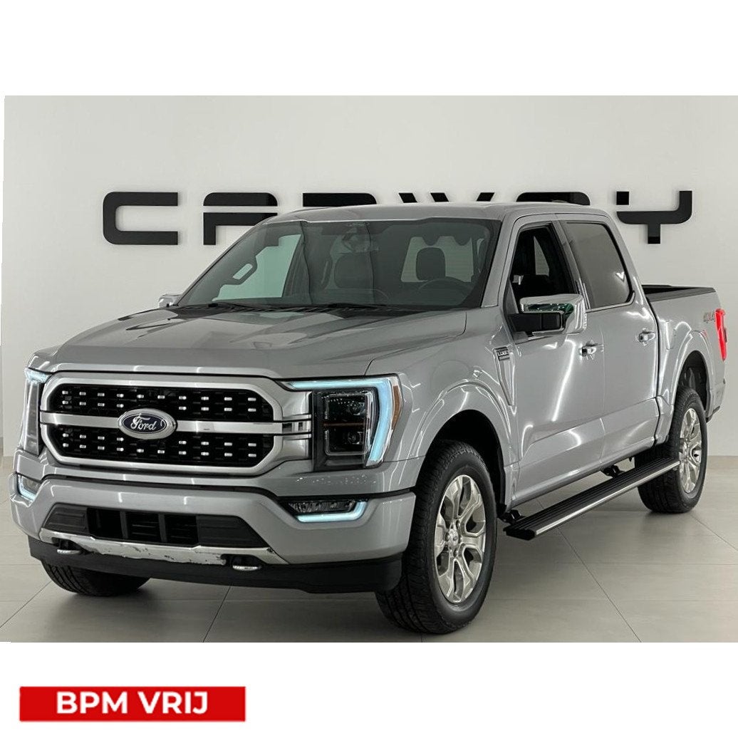 Ford USA F-150 3.5 V6 Ecoboost PLATINUM NIEUWE AUTO! BPM VRI, 2241 kg, Gebruikt, Zwart, F-150