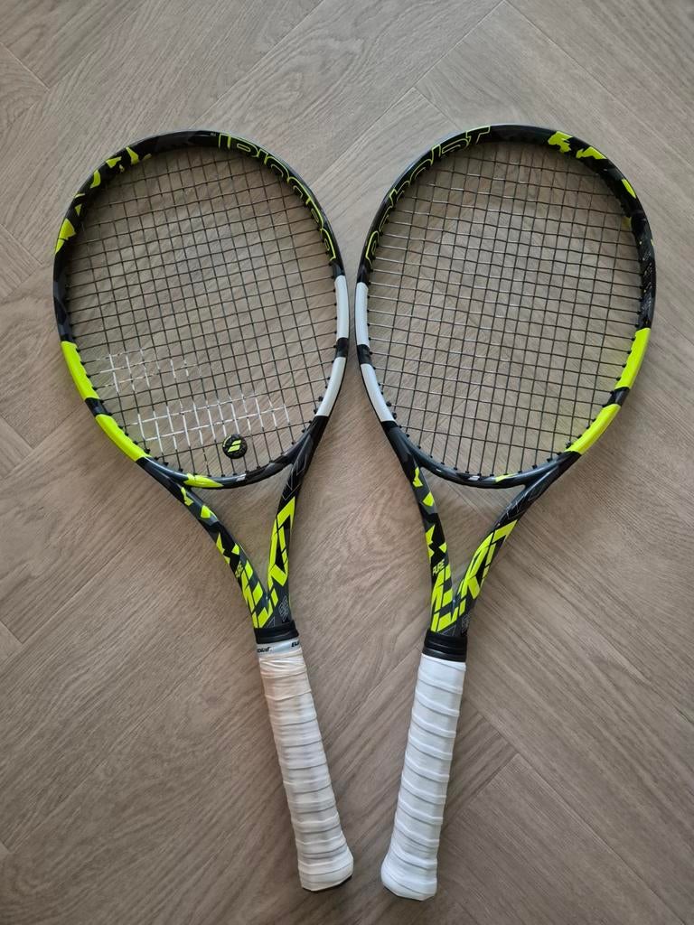 2x babolat pure aero 98 (bipack), Sport en Fitness, Tennis, L4, Nieuw, Ophalen of Verzenden, Racket