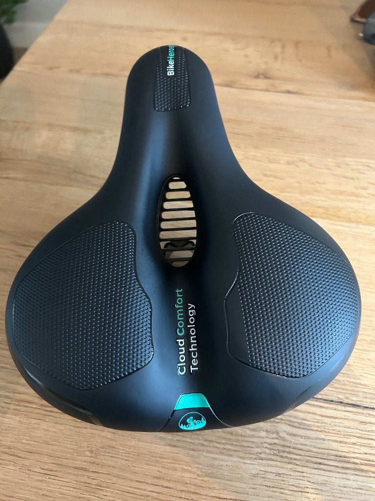 Te koop  comfort fietszadel  Nieuw in verpakking., Elektrische fiets, Overige materialen, Bike Heroes, Nieuw
