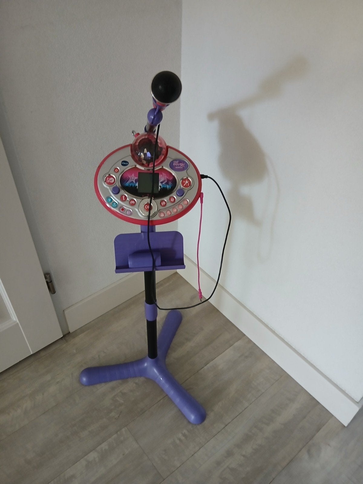VTech Kidi Super Star LightShow Karaoke Set, Ophalen, Zo goed als nieuw, Complete set
