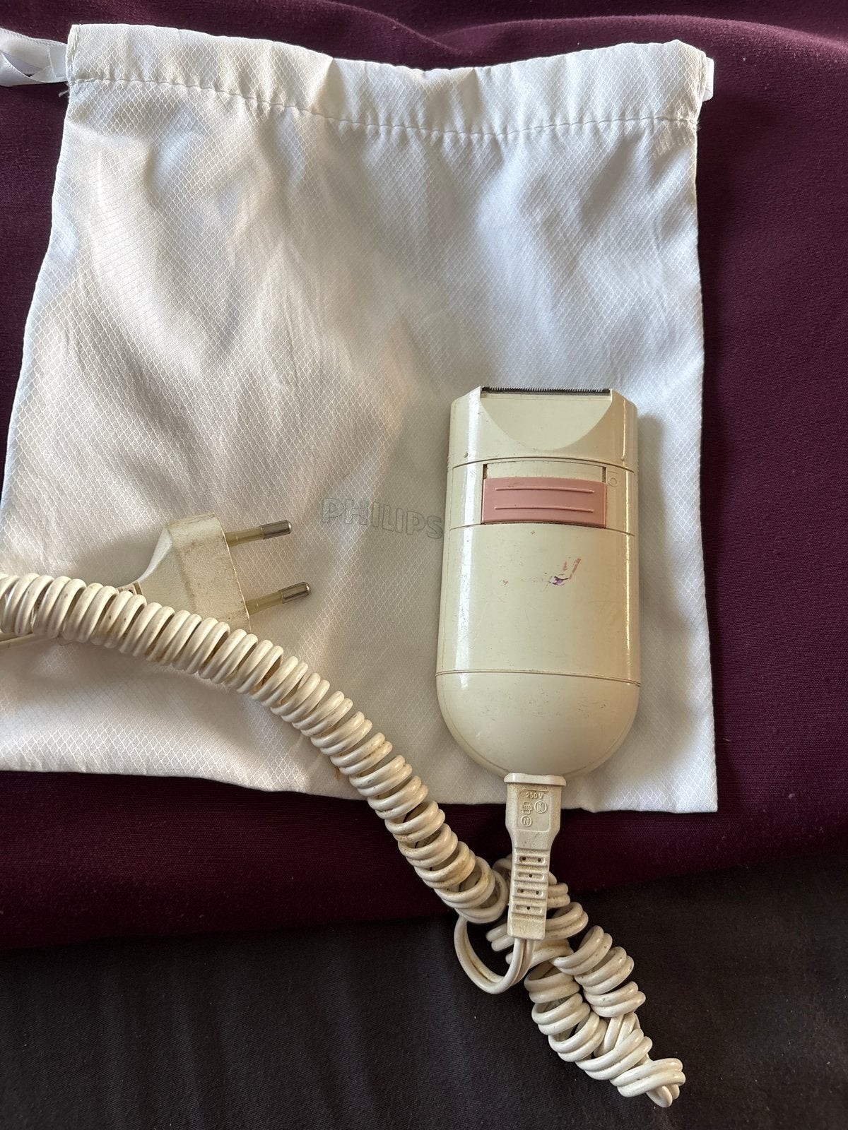Vintage Philips Ladyshave met etui, Ophalen of Verzenden, Gebruikt, Scheren en Epileren