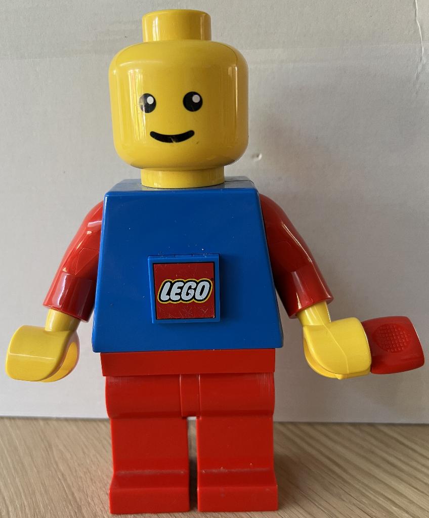 Lego Big Minifiguur 19cm als Zaklamp of Nachtlamp, City, Lego, Ophalen of Verzenden, Zo goed als nieuw