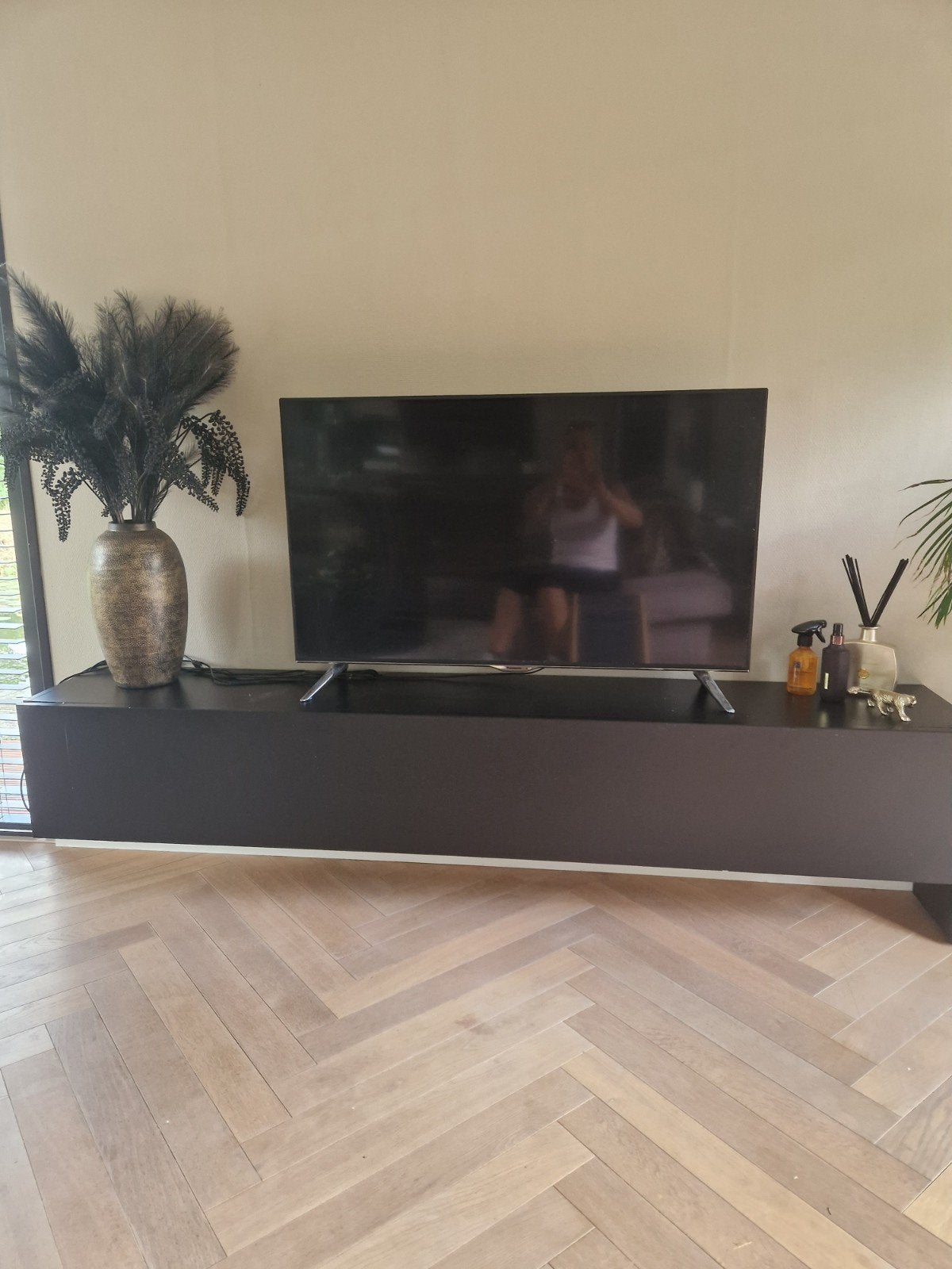 Panasonic tv 48 inch 4K LCD, Huis en Inrichting, Kasten | Televisiemeubels, Ophalen, Gebruikt, 25 tot 50 cm, Minder dan 100 cm