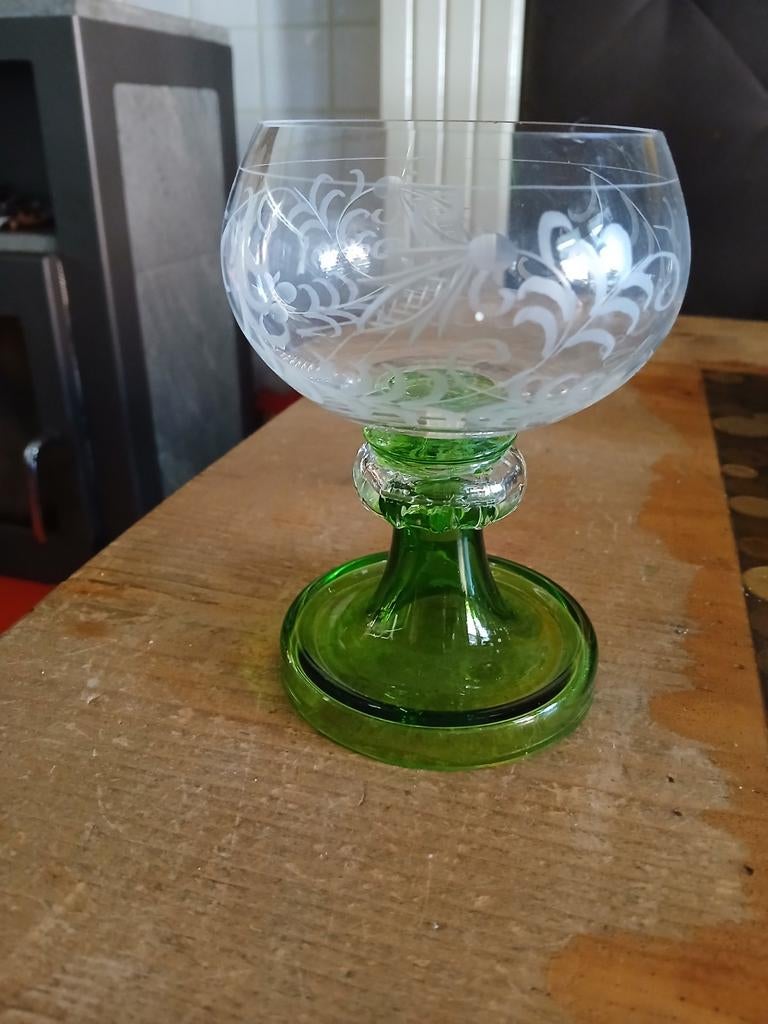 Apart glas roemer, Ophalen