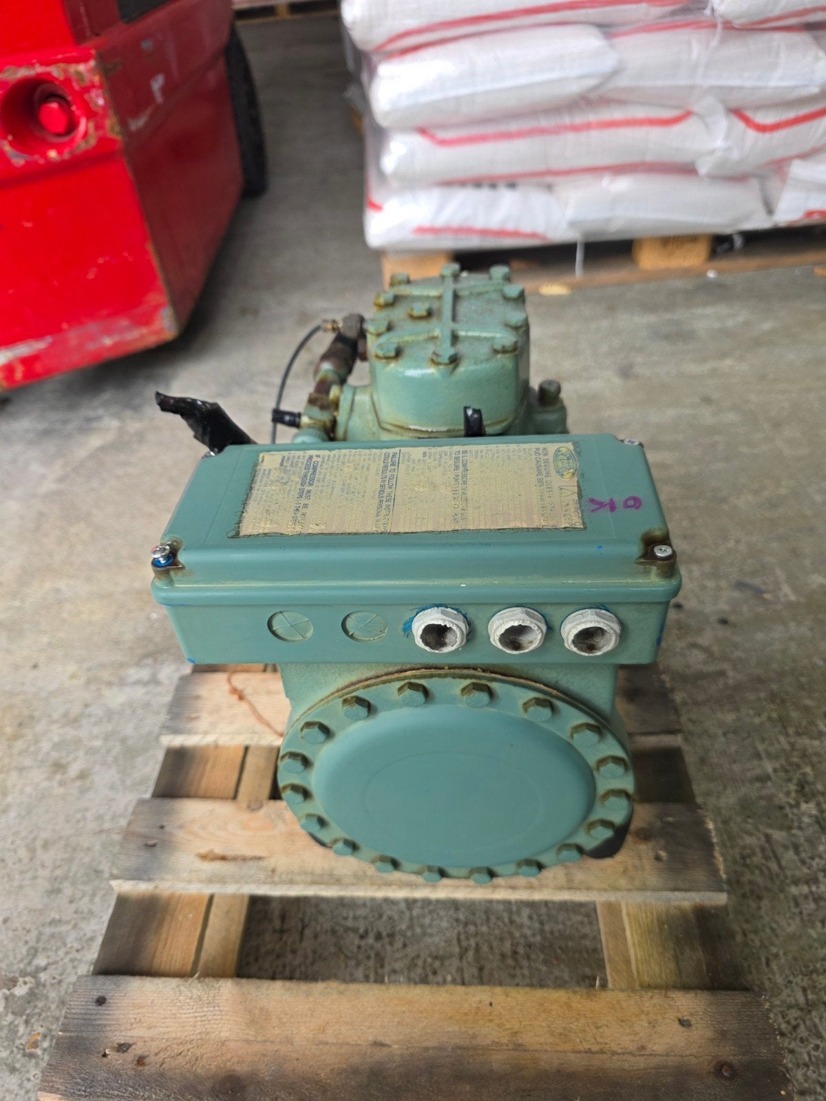 koelcompressor Carrier, Gebruikt, Minder dan 85 cm, Met aparte vriezer, Ophalen of Verzenden