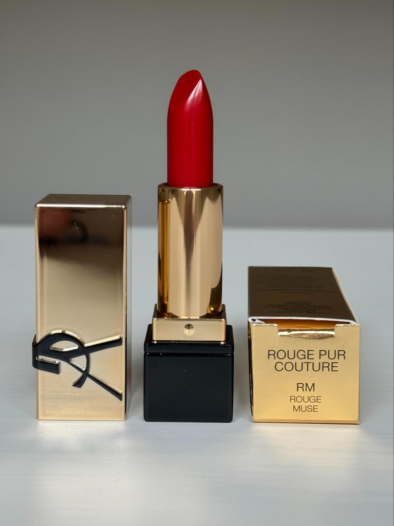 Yves Saint Laurent - Rouge Pur Couture Lipstick - Rouge Muse, Lippen, Verzenden, Nieuw, Make-up