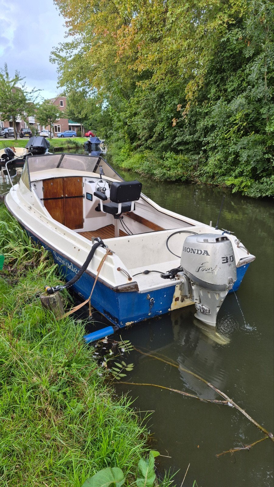 shetland sheltie 535, Watersport en Boten, Gebruikt, Kajuitboot, Buitenboordmotor, 1.00 - 1.50 meter