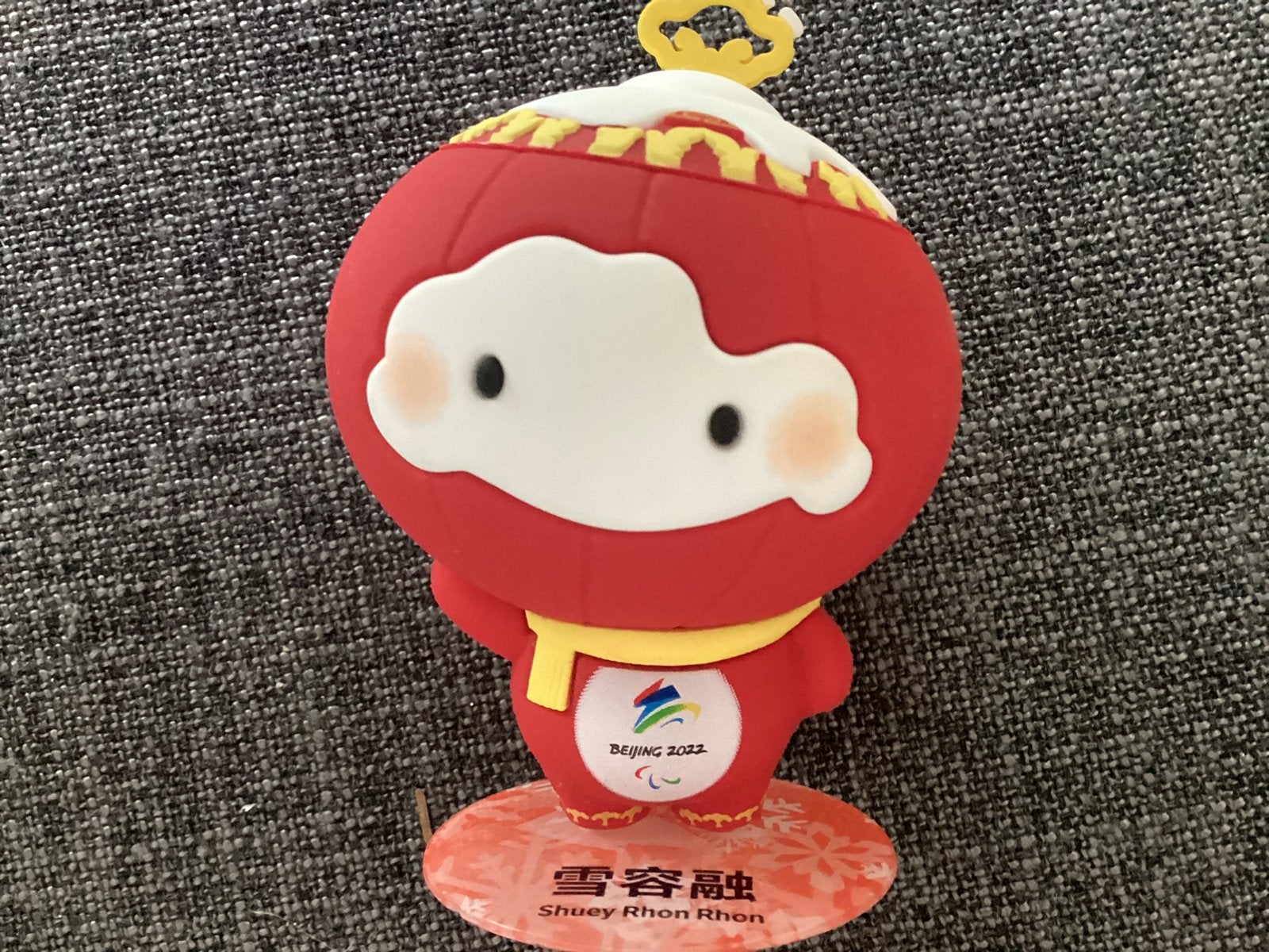 Paralympics mascotte  2022, Ophalen of Verzenden, Zo goed als nieuw