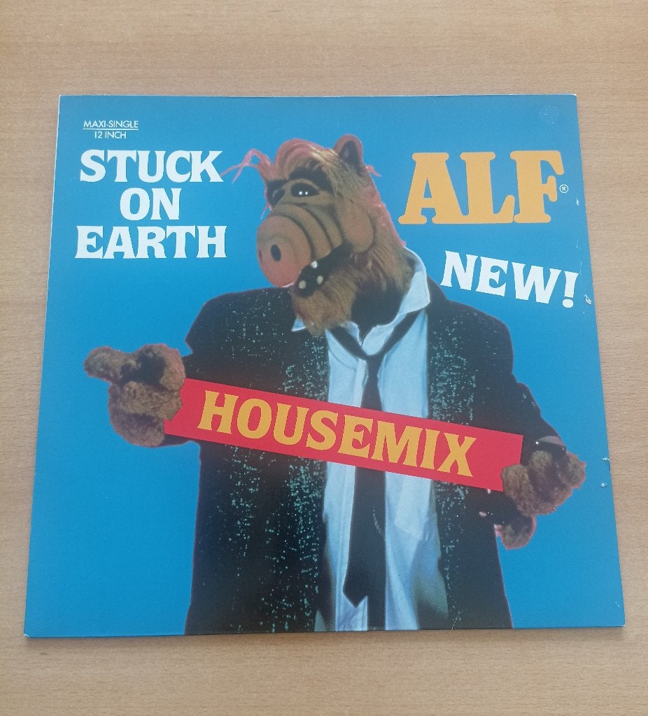 12'' Alf - Stuck on earth ( housemix ), Ophalen of Verzenden, Zo goed als nieuw, 12 inch