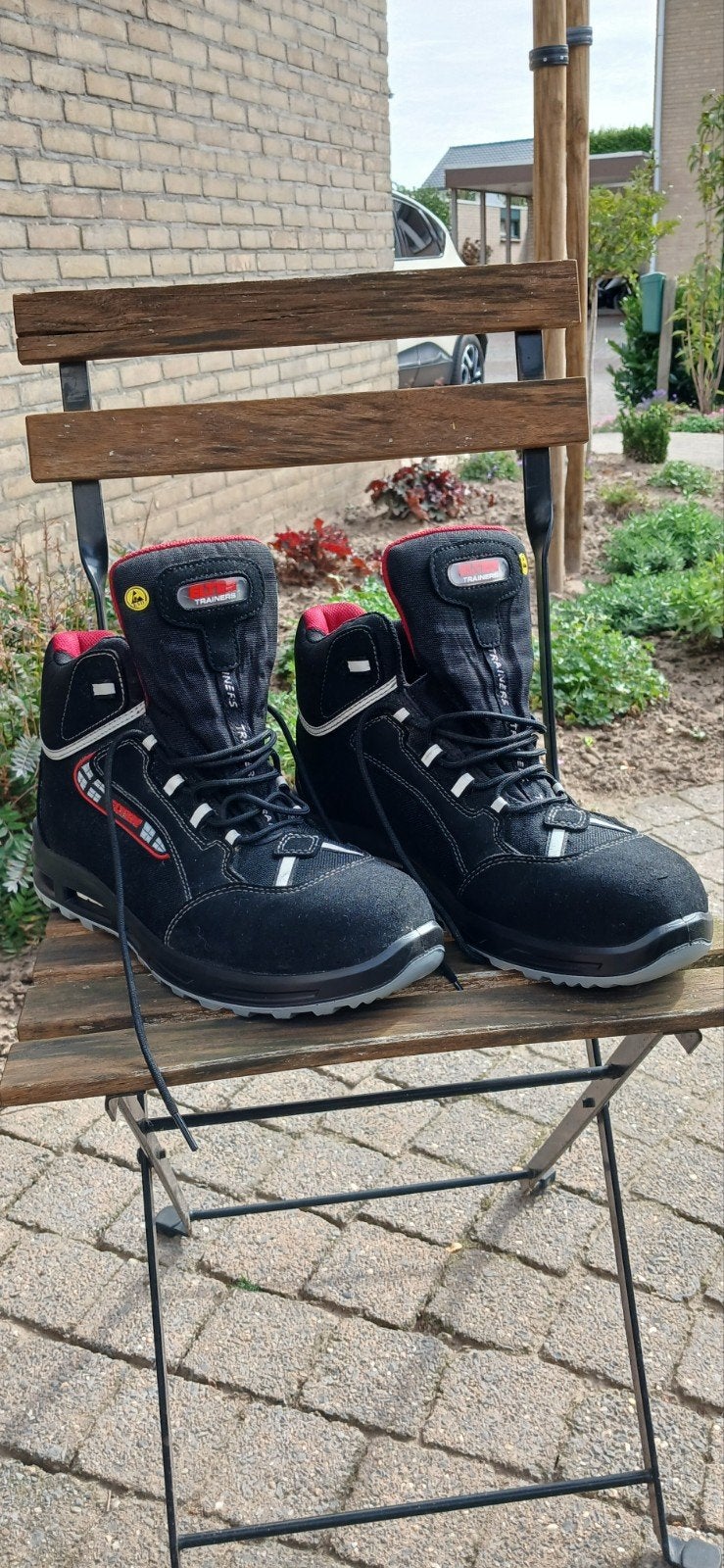 Elten Veiligheid Schoenen, Ophalen, Zwart, Nieuw, Elten