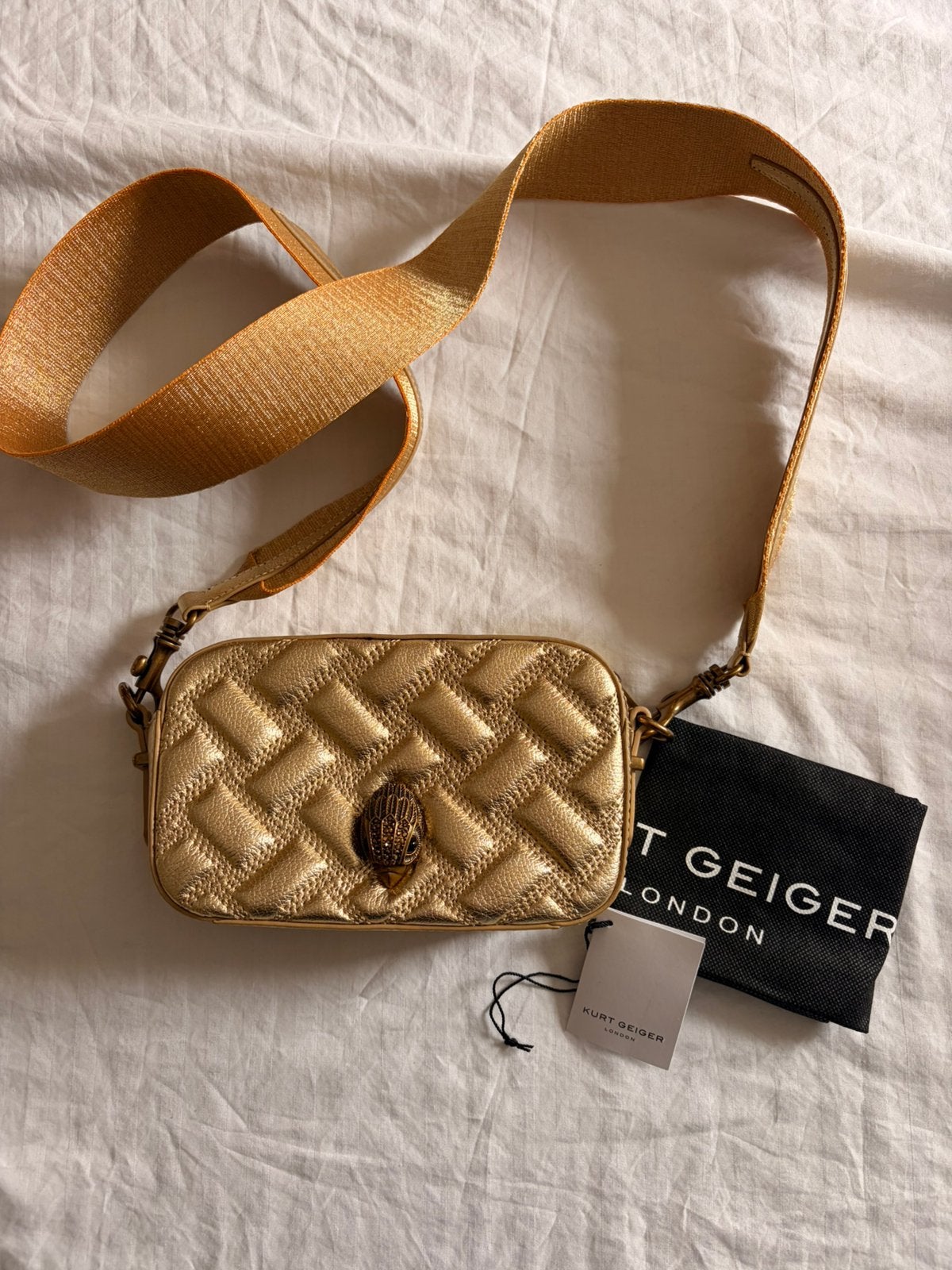 Kurt Geiger tas, Ophalen of Verzenden, Zo goed als nieuw, Zwart