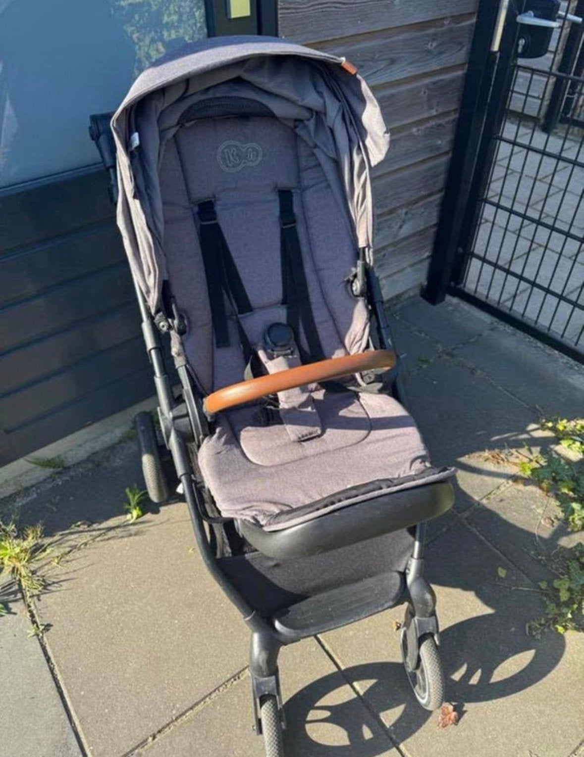Kinderkraft ALLROAD kinderwagen - grijs, Ophalen, Zo goed als nieuw, Zonnekap