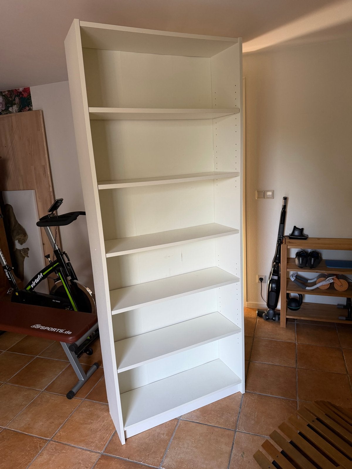 Billy Boekenkast wit, Huis en Inrichting, Kasten | Boekenkasten, Ophalen, Met plank(en), Gebruikt, 200 cm of meer